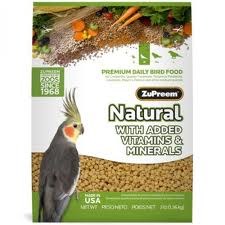 Zupreem Natural Cockatiel 2.5#