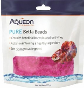 Aqueon Betta Beads Pink