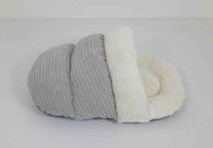 Arlee Slipper Bed Sherpa Grey