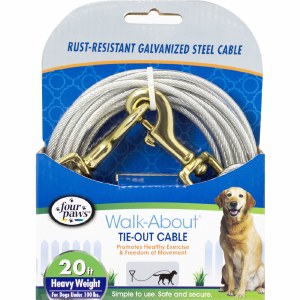 Cable Tie Out Heavy 20'