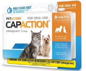 Capaction Flea Tab Cat