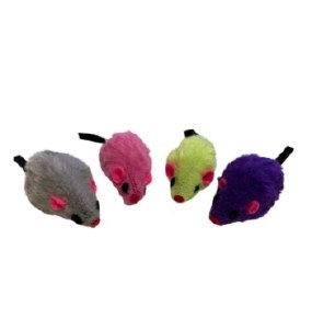 Colorful Plush Mouse
