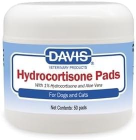 Davis Hydrocortisone Pads 100