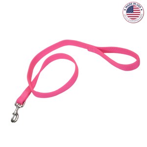 Dbl Ply Pink 6' Lead 1&quot;