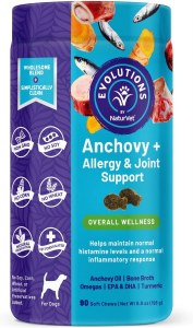 Evol Anchovy Allergy Chews 90