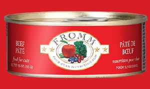 FROMM 4 STAR CAT CAN BEEF PATE