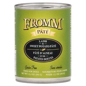 Fromm GF Lamb &amp; Sw Pot Pate'