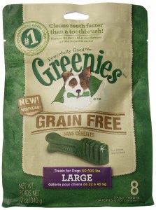 Greenies Grain Free Lg 12Oz