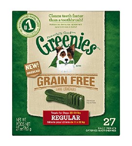 Greenies Grain Free Reg 27Oz