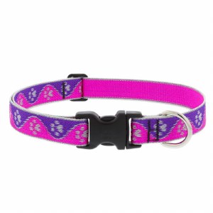HL 1/2&quot; Pink Paws 8-12 Collar