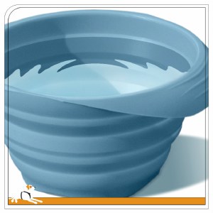 Kurgo Collaps A Bowl Blue