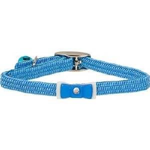 Kitten Blue Bow Collar