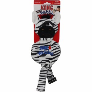 Kong No Stuff Wubba Zebra Lg