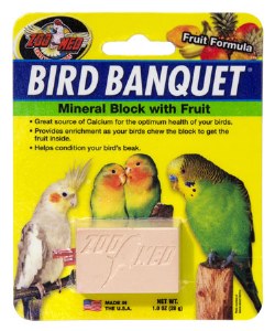 Mineral block Fruit Small Bird