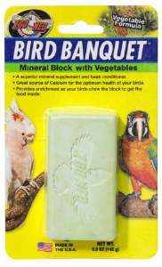 Mineral block Veggie Large bird