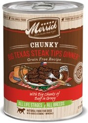 Merrick Chunky Big Texas Steak
