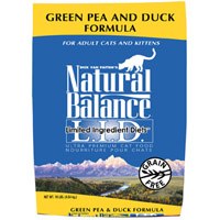 Natural balance GREEN PEA &amp; DUCK CAT 10#