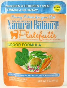 Natural balance POUCH INDOOR CHIC LIVER