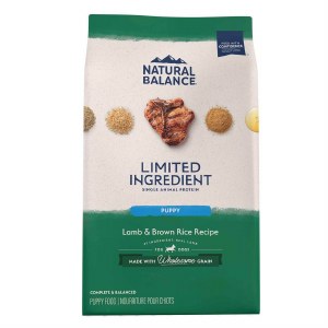 Nat Bal Pup LID Lamb Rice 4#