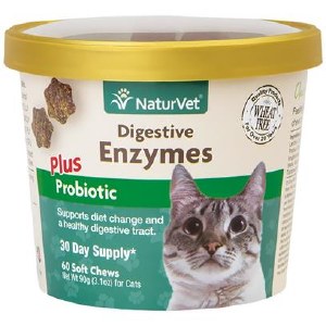 NatVet Cat Digest Enzymes 60