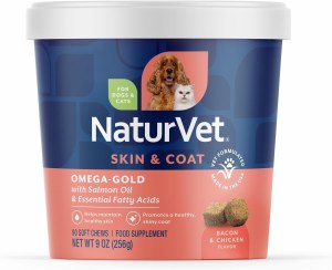 NaturVet Omega Salmon Oil Chew