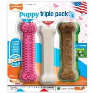 Nylabone Puppy Triple Pack Pk