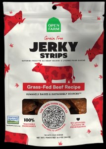 Open Farm Jerky Strips Beef