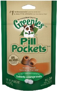 Pill Pockets Cheese Tablet