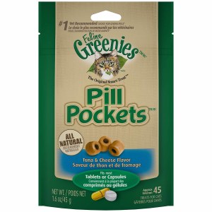 Pill Pockets Feline Tuna Chees