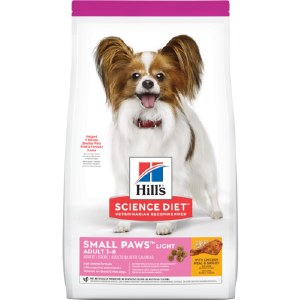 Sci Diet Sm Paws Light 4.5#