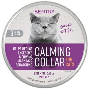 Sentry Calm Collar Cat 3pk
