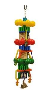 USA Spin Tower Bird Toy