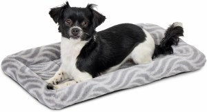 Quiet Time Wave Bed Grey 18"