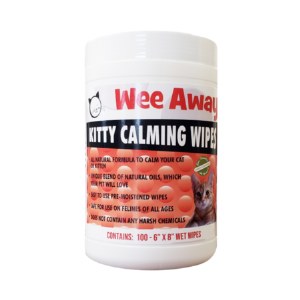 WeeAway Kitty Calm Clean Wipes