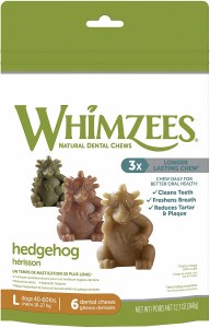 Whimzees Hedgehog Lg Value Bag