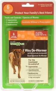 Worm X Lg Dog 6pk