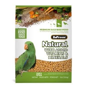 Zupreem Parrot Conure Natural Bird Food 3#