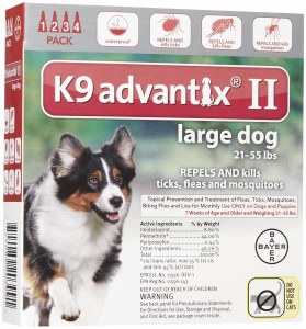 Advantix II 4pk Lg Dog