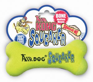 Air Dog Squeaker BONE Med