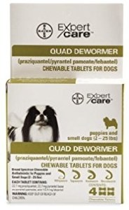 Bayer Quad Dewormer Sm Dog