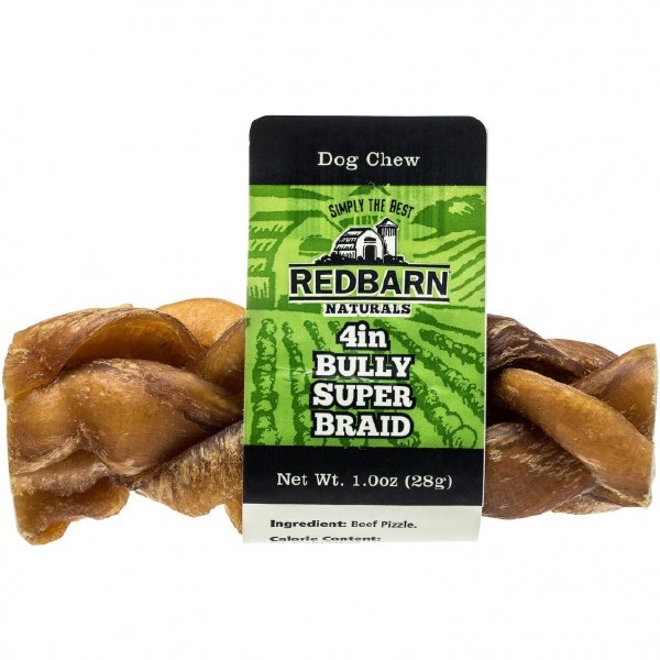 puff braid dog chew