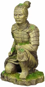 Qing Dynasty Statue With Moss
