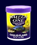 OMEGA CICHLID FLAKES 1 OZ