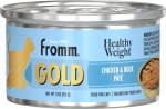 Fromm Gold Cat Weight Can 3oz