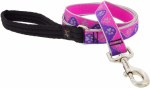 HL Pink Paws 4' Lead 1"