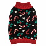 Holiday Candy Cane Sweater Lg