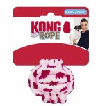 Kong Puppy Rope Ball Lg