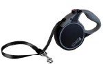 Kong Retract Lead Blk Small