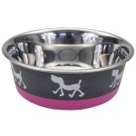 Maslow Non Skid Pup Pink 28oz