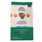 Nat Bal Pup LID Lamb Rice 4#